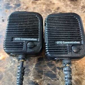 OTTO Communications Black Speaker Microphones